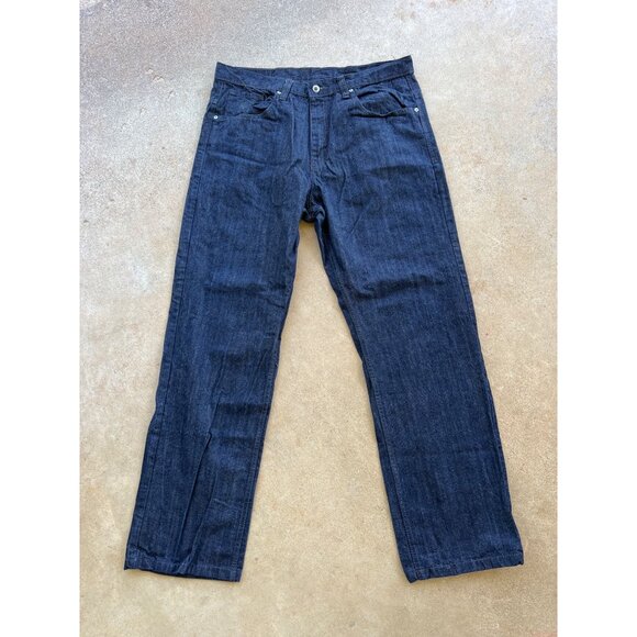 Vintage Rocawear Mens 38" Denim Jeans Baggy Hip Hop D4 - Picture 2 of 7